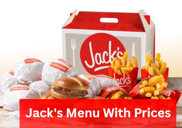 Jack's Menu With Prices